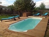 Swimming-Pool der Villa Verena
